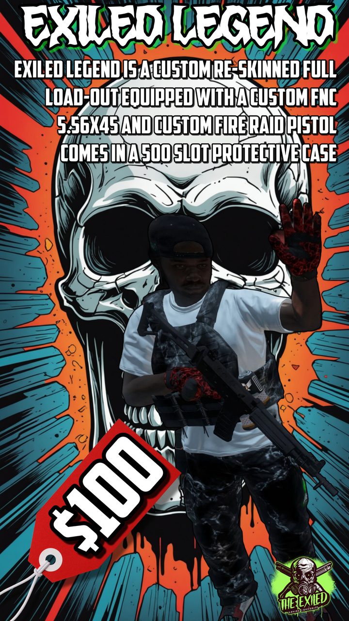 Exiled Legend — $100